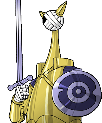 Golden Knight Zombie